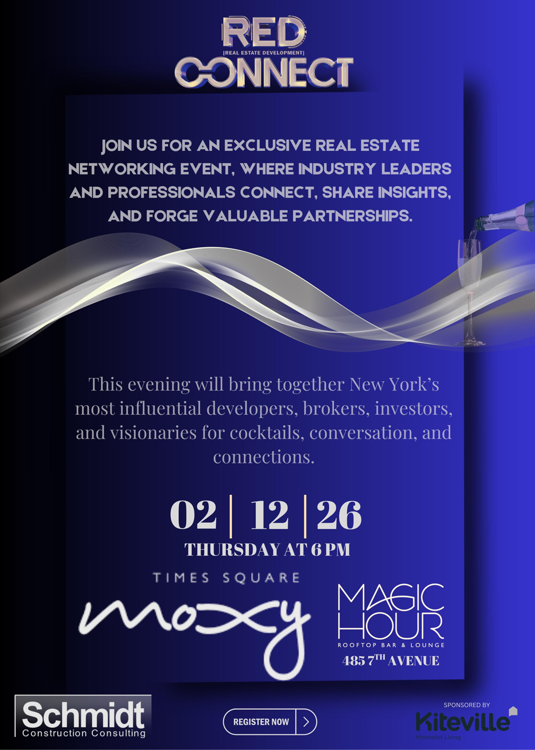 Rooftop Networking and Cocktails