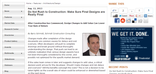 Click to Read Article on MHN Online