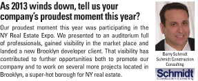 Click to Read our New Year's Blurb in the New York Real Estate Journal Print Edition